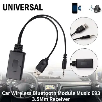 Auto Bezdrôtové Bluetooth Modul Hudby E93 3,5 Mm Prijímač Rádiového Modulu Bluetooth Kábel, Adaptér, Auto, Auto Bluetooth Rádio Auto Auto Bluetooth