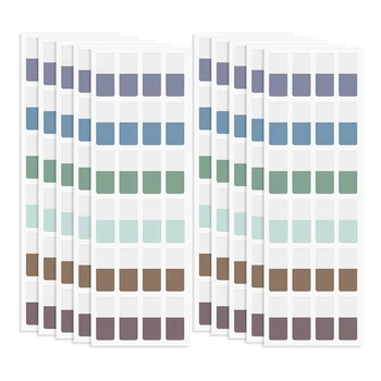 Sticky Index Karty Multicolor Samolepiace Knihy Kariet, Zapisovať Strane Karty, Transparentné Pre Notebooksfiles
