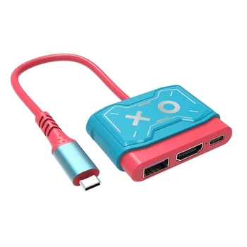 USB C Do -Kompatibilný Adaptér Pre Nintendo Prepínač/Prepnúť OLED//Laptop/Pro IPAD/Android Telefón, Typ C,