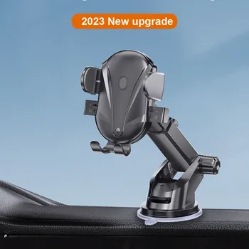 Telefón Držiak Do Vozidla Jednoduchá Inštalácia 360 Stupňov Otočná 2023 Nový Upgrade Podporuje Xiao Huawei Samsung
