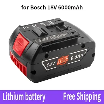 Nové Batérie 18V 6.0 Ah pre Bosch Elektrická Vŕtačka 18V 6000mAh Nabíjateľná Li-ion Batéria BAT609, BAT609G, BAT618, BAT618G, BAT614