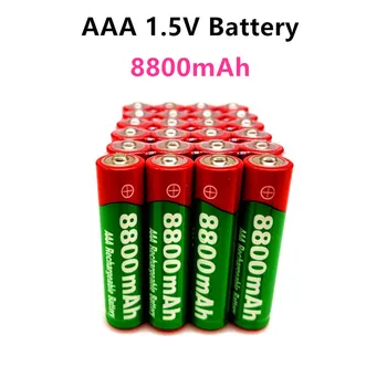 New1.5V AAA nabíjateľné batérie 8800mAh AAA 1,5 V Nové Alkalické Dobíjacie batérie led svetlo hračka MP3 dlhú životnosť