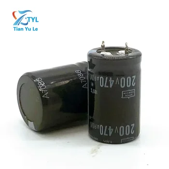 1pcs/veľa 200V 470UF hliníkové elektrolytický kondenzátor veľkosť 22*35mm 200v470uf 20%