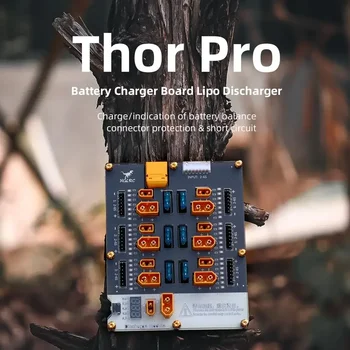 HGLRC Thor Pro 6 Port LIPO Rovnováhu Nabíjačku Rada 40A XT60 XT30 Plug 2-6 LIPO Discharger pre IMAX B6 ISDT O6 Nano HOTA D6 Pro P6