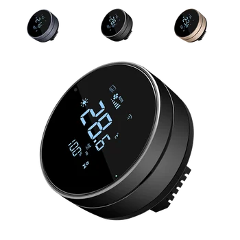 Modbus, WIFI, Dotykový displej priestorový termostat s externým snímačom