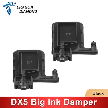 10PCS Black DX5/XP600 Veľké UV Atrament Klapka pre Epson DX4/DX5/TX800 Hlava pre Mutoh Galaxy Ľudských Xuli Tlačiareň Atrament Dumper Filter
