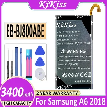 EB-BJ800ABE 3400mAh Batérie Pre Samsung Galaxy A6 (2018) SM-A600 A600F pre Galaxy J6 J600F Batérie + Bezplatné Nástroje