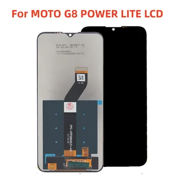 Pôvodné Competible LCD Pre Moto G8 Power Lite XT2055-2 LCD Displej Dotykový Displej Digitalizátorom. S montážou Rámu DOPRAVA Zadarmo