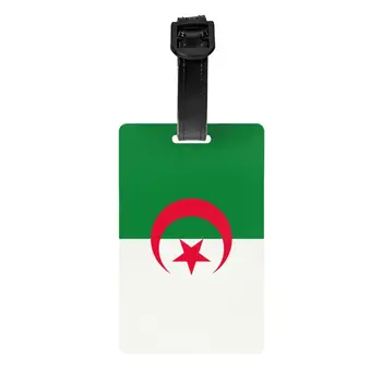 Alžírsko Vlajka Úschovňa Značky pre Kufre Vytlačené ochrany Osobných údajov Kryt ID, Label
