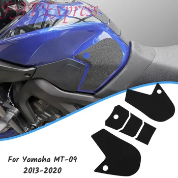 MT09 Tank Pad Chránič Pre Yamaha Pre MT 09 2013-2020 2019 2018 Motocykel Nálepky Odtlačkový plynné Palivo Koleno Uchytenie Trakcie Strane Pad