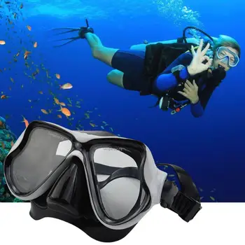 Potápačské Okuliare Príjemné Nosenie Potápačské Okuliare UV Odolná Ochrana Očí Užitočné pre Dospelých Odlesky-odolné Silikónové Plavecké Okuliare