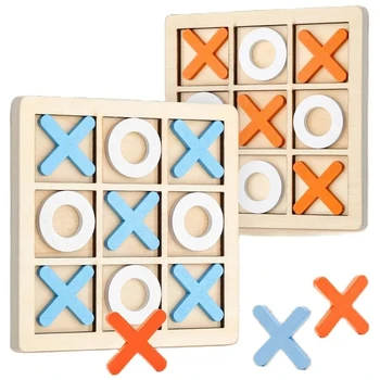Drevené Šachy Doskové Hry Rodič-dieťa Interakcie Puzzle, Hračky Montessori Deti Vzdelávacích Hračiek, spoločenských Hier Desktop toys Šach