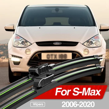 Pre Ford S-Max, SMax S Max MK1 MK2 2006-2020 Predné Sklo Stieračov 2ks Čelné Okno Príslušenstvo 2007 2010 2017 2018