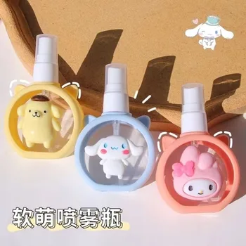 Hello kitty Kuromi Moje melódie roztomilý sprejová fľaša na vodu sanrio cartoon cestovné plastové dezinfekciu malých spreji náplň fľašu