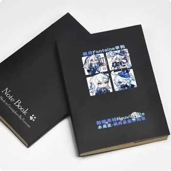 Anime Genshin Vplyv Neuvillette Denník Školy Notebook Papier Agendy Plán Planner Sketchbook Darček Pre Deti Notebooky 2177