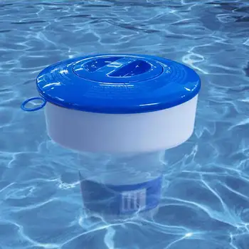1PCS Plávajúce Bazén Lekárske Chlóru Tablet Hot Tub Plavák Čistiaci Nástroj Automatický Dávkovač Vonkajší Bazén Čistenie Nástrojov