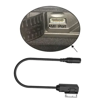 1pc AMI Media AUX Auto USB Dátový Kábel Audio Kábel, Adaptér pre Audi A6 A8 Q5 Pre VW MDI