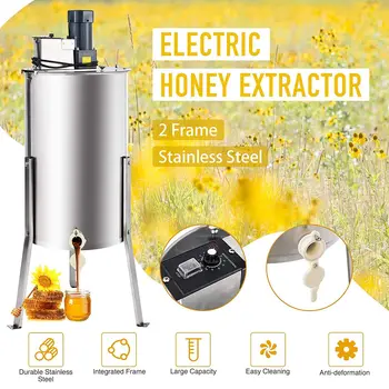 Včelárske Náradie 2-rám Elektrické Nehrdzavejúcej Ocele Med Shaker Med Oddeľovač cezhraničnej Hot Predaj