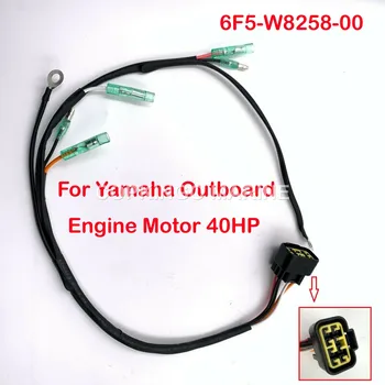 Loď CDI Drôt postroj prevodov 6F5-W8258-00 pre Yamaha Prívesný Motor Motora 40HP