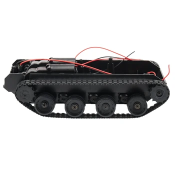 Rc Tank Inteligentný Robot Cisternové Vozidlo Podvozku Auta Gumy Sledovať Crawler Pre Pc 130 Motorových Diy Robot Hračky Pre Deti,