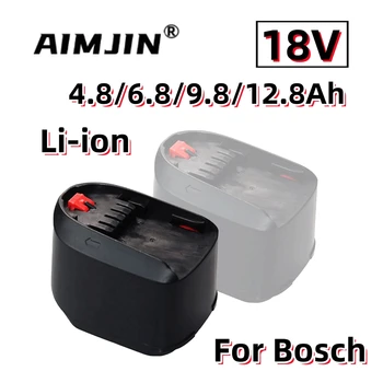 18V 4.8/6.8/9.8/12.8 Ah Li-Ion batéria Pre Bosch PBA PSB PSR PST Domov, Záhradné Náradie (len pre Typ C) AL1830CV AL1810CV AL1815CV
