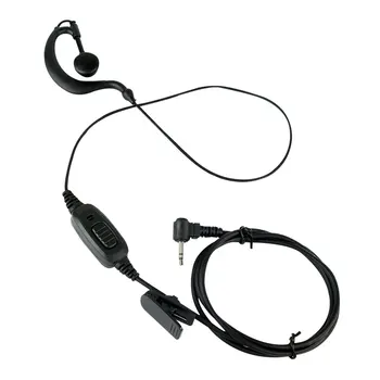 2 5mm Audio Rozhranie Slúchadlo Walkie Talkie Headset PTT Mic Náhrada za Motorola, HYT Rozhlasový