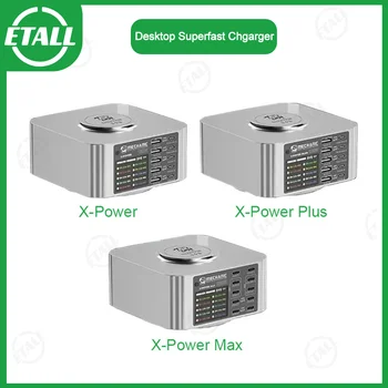 MECHANIK X-Power Plus Max, Multi-port Nabíjačku Multifunkčné Ploche Nabíjacej Stanice, Rýchle Nabíjanie Telefónu a Tabletu