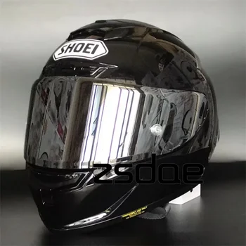 Full Face Racing Prilby SHOEI X14 Black Dvojité Clonu Motocyklové Prilby Motocyklové Športy 93 Športové 