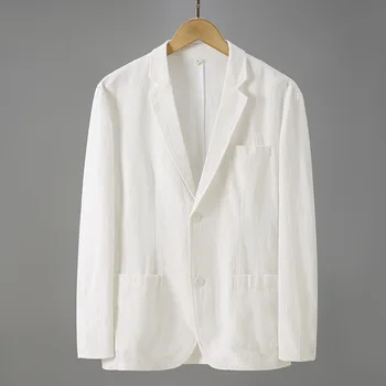 5993-R - pánske Bežné Vyhovovali 2023 Nový Oblek Slim Fit Business Bežné Farbou Jeden Západnej Tenký Štýl Oblek