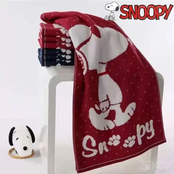 Snoopy Čistej Bavlny Cartoon osuška Módne Animácie Chlapec Dievčatá Mäkké Žinku 74x34cm detský Uterák Absorpcie Tvár Uteráky