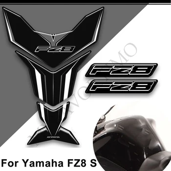 Pre Yamaha FZ8 S Motocykel Tank Pad Chránič Odtlačkový Auta 3D Nálepky Prípade, Znak, Odznak s Logom Koleno FZ 8