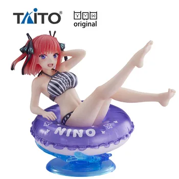 Na Sklade TAITO Nakano Nino Plavky Strany Esenciálnej Quintuplets Aqua Float Dievčatá Anime Obrázok Modelu Zberateľskú Hračky